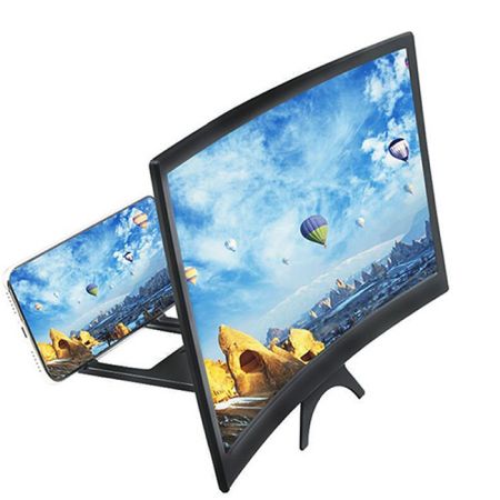 12" 3D Curve Cell Phone Amplifier Screen Magnifier - 12" Curve Cell Phone Amplifier Screen Magnifier